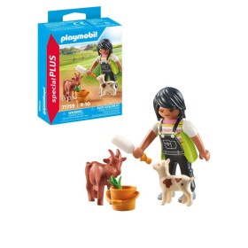 Playmobil - Figurina femeie cu capre Playmobil - 1